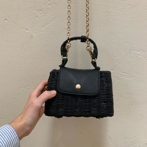 Free People Small Crossbody Woven Purse